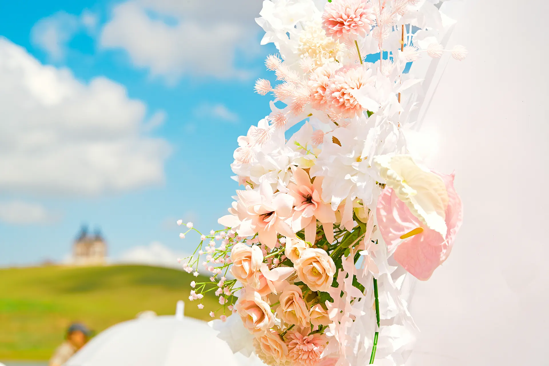 Artificial flower decoration