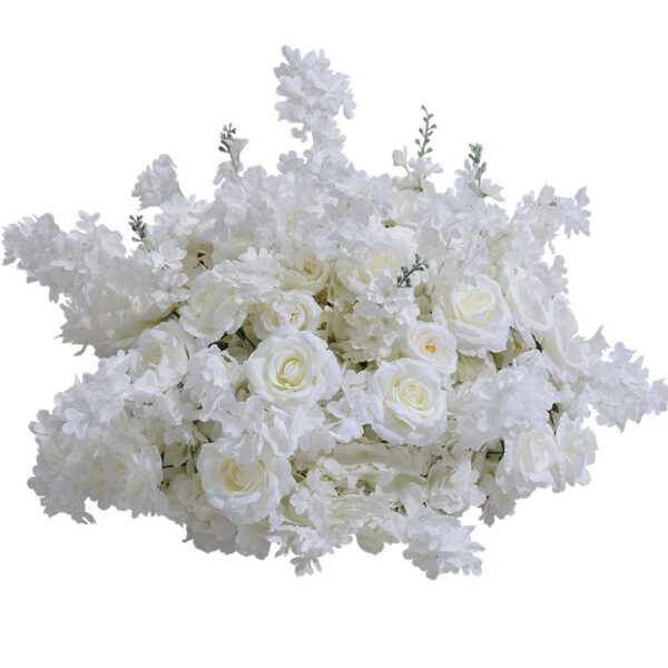 Custom white flower ball
