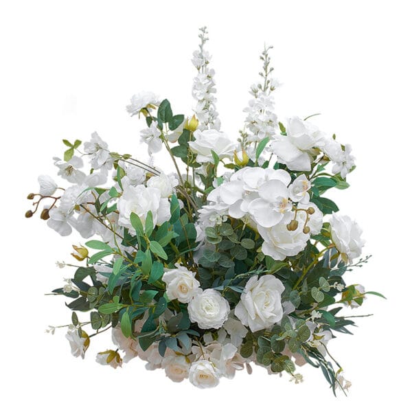 Custom white flower ball
