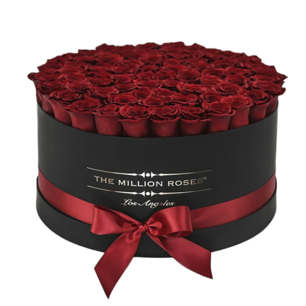 Preserved Real Roses Head in Box For Valentin Day Gift - Image 2