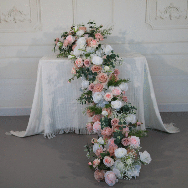 Tricolor rose Flower Runner