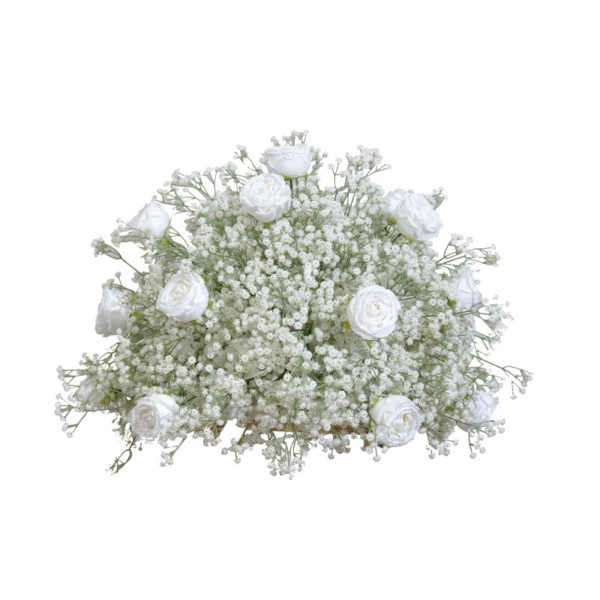 white Flower Runner