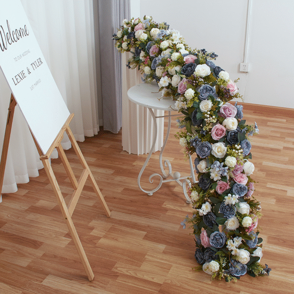 Tricolor rose Flower Runner