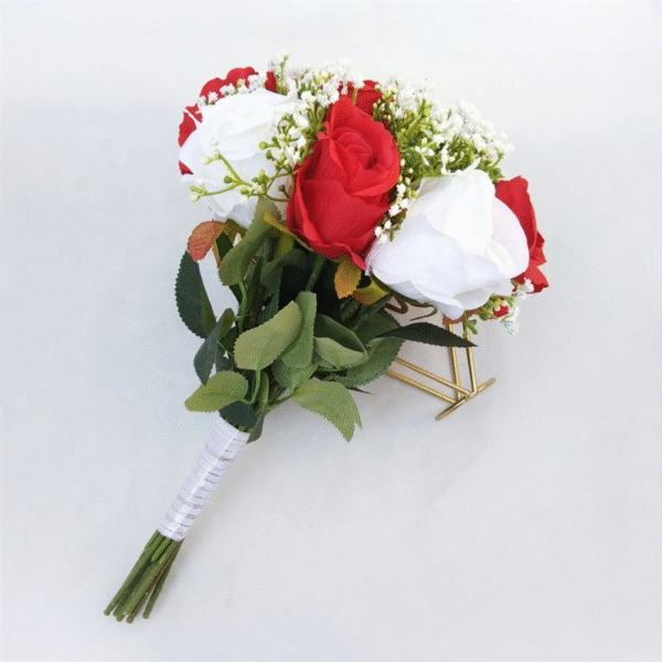 Factory Directly Sale High-end Starry Rose Flower Bridal Bouquet Wedding Props Flower - Image 5