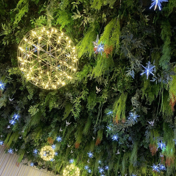Simulation Greenery Ceiling Netflix Restaurant Live Room Ceiling Floral Soft Furnishings Plant Top Decorative Fake Flowers - Image 5