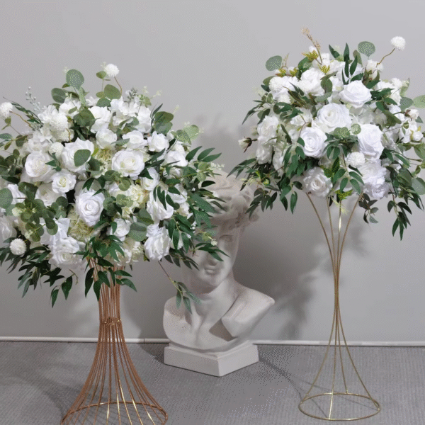 Wedding Floral Arrangement Artificial Flowers Ball For Wedding Decoration Table Centerpiece