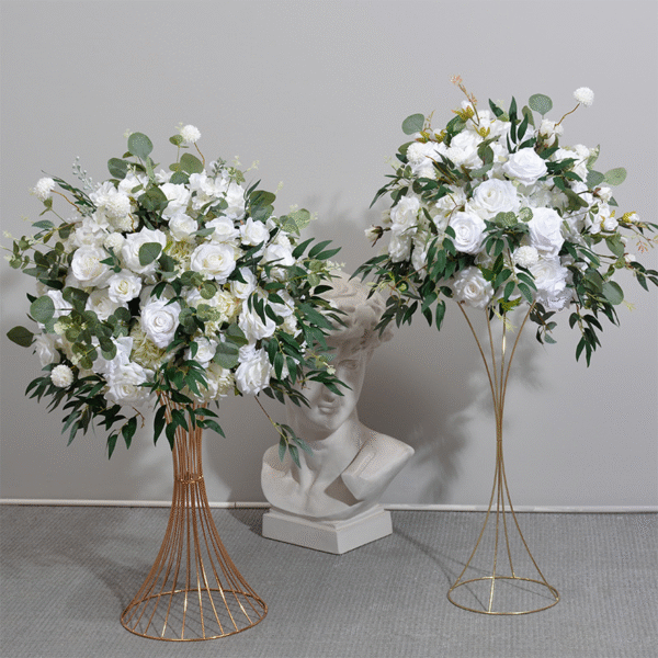 Wedding Floral Arrangement Artificial Flowers Ball For Wedding Decoration Table Centerpiece - Image 2