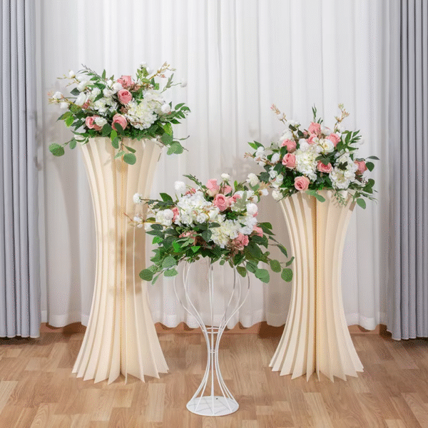Artificial Rose Flowers Road Lead Flower Ball For Wedding Decoration Table Centerpiece