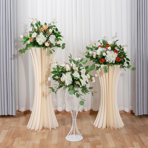 Artificial Rose Flowers Road Lead Flower Ball For Wedding Decoration Table Centerpiece - Image 3