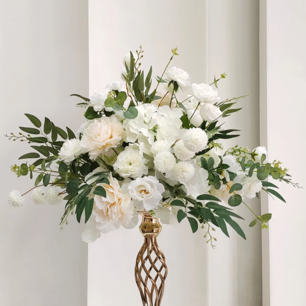 Customized Table Silk Flowers For Wedding Decorations