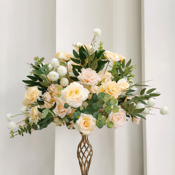 Customized Table Silk Flowers For Wedding Decorations - Image 2