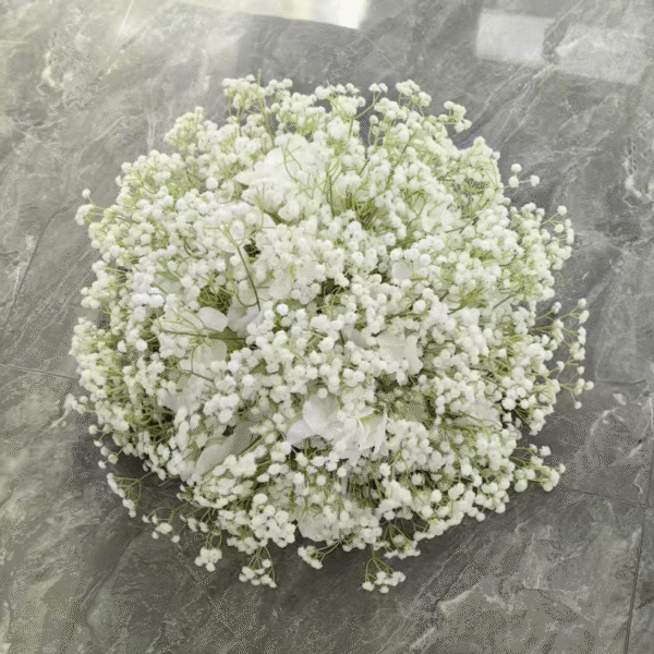 Handmade Wedding Artificial White Rose Flower Balls - Image 6