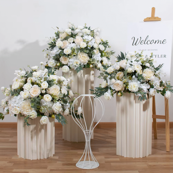 Artificial Flower Ball Simulation Plant Flower Table Centerpieces Silk Floral Decoration For Wedding Arrangement