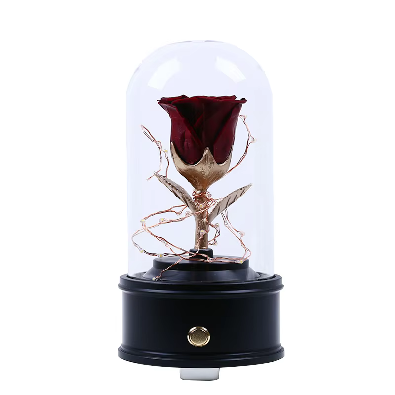Preserved Roses Music Box