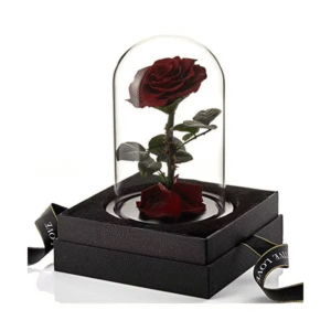 Small size black eternal rose gift box