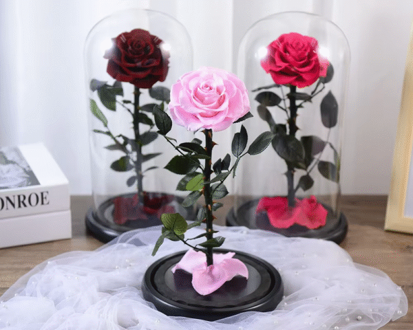 preserved flower Christmas decorations